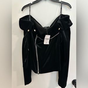 Black Suede Jacket Plus Size